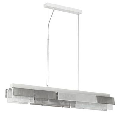 8006/5A MODERNI LN25 164 белый/никель, белый металл/металл Подвесной светильник Е14 5*40W 220V DANA