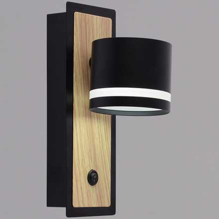 22540-0.2-01 BK+WOOD светильник настенный