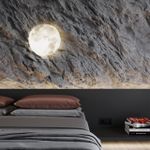 3084/DL PALE SN 68 Светильник пластик/белый/серый LED 48Вт 4000К D380 IP43 MOON