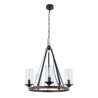 Подвесная люстра Arte Lamp DALIM A7014SP-5BK, 5хE14