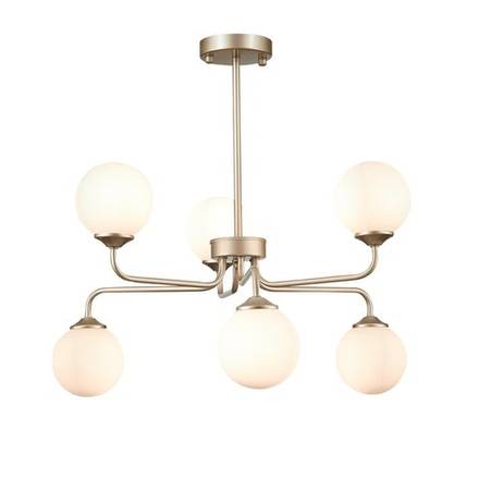 SLE106203-06 Светильник подвесной ST-Luce Золотистый/Белый G9 LED 6*3W