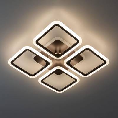Citilux Марсель Смарт CL232A145E RGB Умная люстра Чёрная