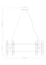 Подвесная люстра Arte Lamp JASTIN A2848SP-8GO, 8хE14