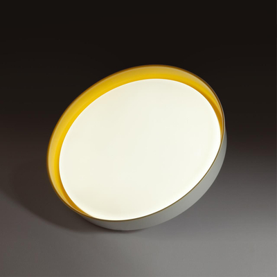 7711/EL COLOR SN 157 Светильник пластик/желтый LED 70Вт 3000-6000К D510 IP43 пульт ДУ TUNA YELLOW