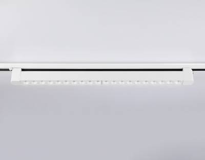 Светильник светодиодный трековый однофазный GL6718 WH белый IP20 40W 4200K 24° 590*35*57