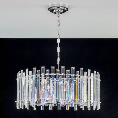 Citilux Ингвар CL334181 Люстра подвесная хрустальная Хром