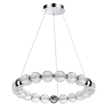 5007/60L L-VISION ODL24 571 хром/металл/акрил Люстра LED 60W 4000K 4987лм CRYSTAL
