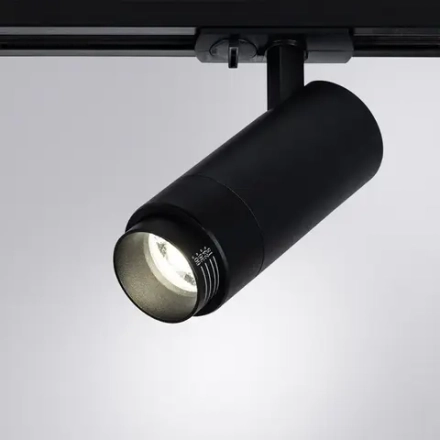 Трековый светильник Arte Lamp MERAK A3540PL-1BK, 1хLED