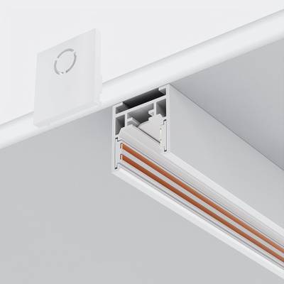 Заглушки для накладного низкопрофильного шинопровода Exility 2шт., TRAM034EC-41W. TM Maytoni