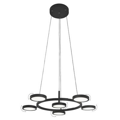 Светильник подвесной Crystal Lux CLT 027C6 D700 BL 1400/270