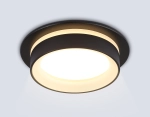 Светильник встраиваемый TN6708 BK черный IP44 GX53 max 15W D105*45
