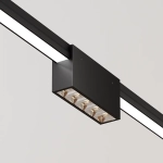 Уличный трековый светильник Точки / Points Elasity IP 3000К 10Вт 45° черный, O-TR01-2-S-10WB3K. TM Maytoni