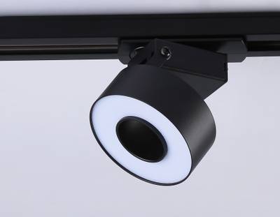 Светильник светодиодный трековый GL6863 BK черный LED 10W 4200K D75*80
