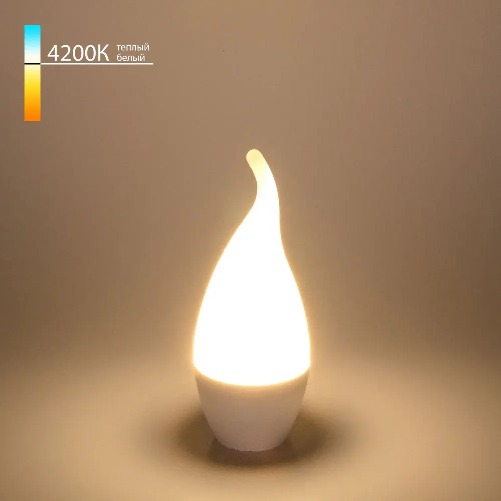 Светодиодная лампа "Свеча на ветру" СA37 6W 4200K E14 BLE1419 Светодиодная лампа "Свеча на ветру" СA37 6W 4200K E14 BLE1419