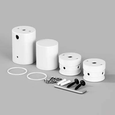 Набор для вертикального накладного монтажа Nemo D25 белый, 20313. TM Maytoni