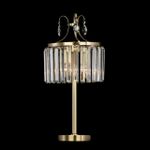 Citilux Инга CL335833 Настольная лампа хрустальная Бронза