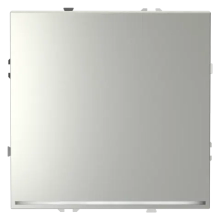 VLS010205 Выключатель встраиваемый VOLTUM S70 одноклавишный с подсветкой 10А, (сталь). (ТМ Maytoni)