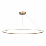 ST604.243.57 Светильник подвесной ST-Luce Золотистый/Белый LED 1*57W 4000K