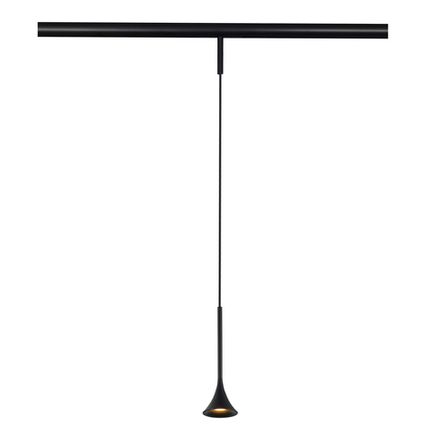 ST688.436.05 Магнитный трековый светильник Черный LED 1*5W 3000K Lm Ra&gt;90  IP20 D70xH225 24V