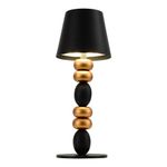 SL1011.414.01 Прикроватная лампа ST-Luce Черный, Золотистый/Черный LED 1*3W 3000-6000K
