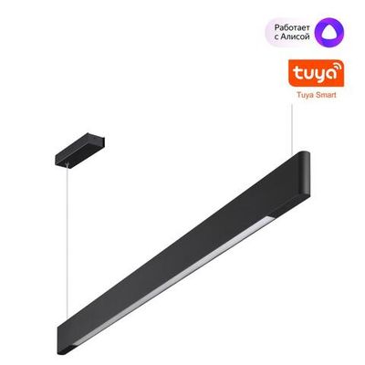 359548 LEDO NT25 342 черный Светильник подвесной диммир. со сменой цв.темпер. (пульт ДУ/прилож. Smart Life) IP20 LED 12/24W 220-240V 3000-5700К ITER