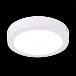 ST112.532.12 Светильник настенно-потолочный Белый LED 1*12W 3000K 715Lm Ra80 120° IP20 D160xH28 90-265V