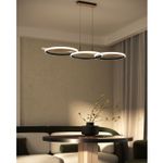 Подвесная люстра Arte Lamp FLUIDO A3913SP-24BK, 1хLED