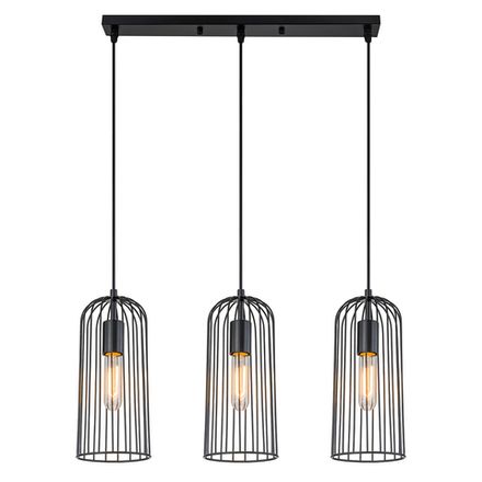 Подвесной светильник Escada 10198/3S E27*60W Black