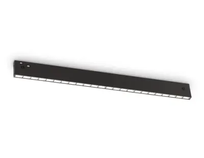 Светильник светодиодный трековый Magnetic 48V 10mm GL2340 BK черный IP20 20W 3CCT 3000-6400K 400*10*37