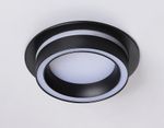 Светильник встраиваемый TN5241 BK черный GX53 D110*42