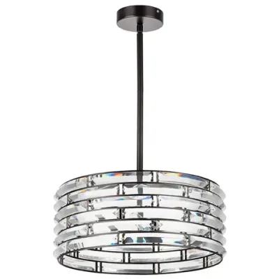 746048 Люстра AMERIGO 4х40W E14 УМБРА ПРОЗРАЧНЫЙ Lightstar