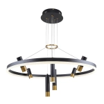 Подвесная люстра Daur 3097-8P, LED*48W + 7*LED*3W, 4690LM, 4000K. ТМ F-Promo