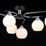 IL0638-6CSQ-24 CR BK LIBRA светильник потолочный ILLUMICO, E27х6