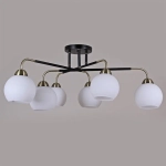 IL0252-6CSQ-79 BK AB светильник потолочный ILLUMICO, E27х6