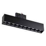 358861 PORT NT22 308 черный Светильник трехфазный трековый светодиодный IP20 LED 4000K 16W 220V ITER