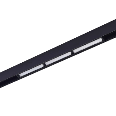 ST804.446.18 Магнитный трековый светильник Черный LED 1*18W 4000K 1 100Lm Ra>90 120° IP20 L330xW22xH46 48VV