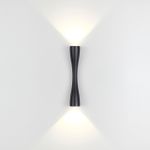 4291/10WL HIGHTECH ODL22 373 черный/металл Настенный светильник IP20 LED 10W 453Лм 3000K ANIKA