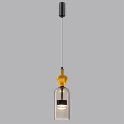 5046/12LB L-VISION ODL24 431 черный/светл.коричневый/металл/стекло/керамика Подвес LED 12W 4000К 1400Лм PALLETA