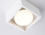 Светильник накладной TN70825 WH белый GX53 max 12W 100*100*60