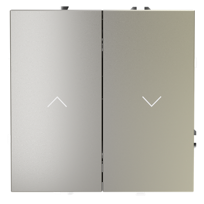 VLS020704 Выключатель встраиваемый VOLTUM S70 для жалюзи 10А, (шелк). (ТМ Maytoni)