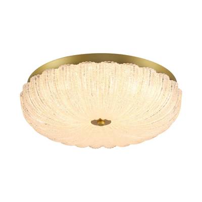 7719/48L PIKO LED SN 40 Светильник металл/стекло/прозрачный/золотой LED 48Вт 3000-6500K D400 IP20 пульт ДУ TESORO