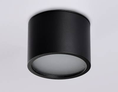 Светильник накладной TN6551 BK черный IP44 GX53 max 15W D82*60