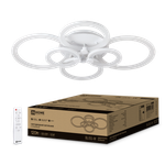 Светильник светодиодный ELEGANT BLISS-120W 120Вт 3000-4000-6500К 8400лм 230В 780х550х130мм с пультом ДУ IN HOME 4690612035468