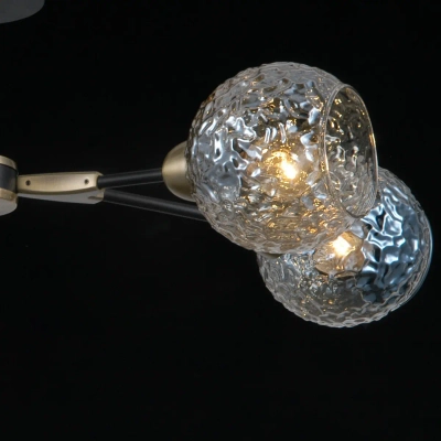 IL0253-4CSQ-79 BK AB светильник потолочный ILLUMICO, E14х4