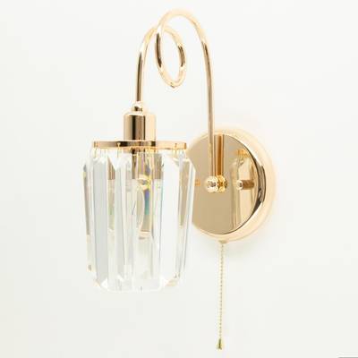 Citilux Синди CL330312 Бра хрустальное с выключателем Золото