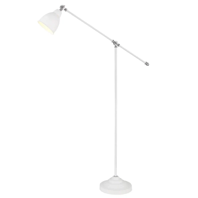 Торшер Arte Lamp BRACCIO A2054PN-1WH, 1хE27