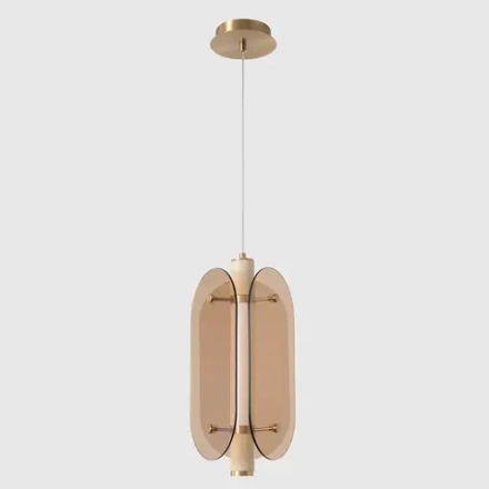 Светильник подвесной Crystal Lux AMARILLO SP18W LED BRASS 0120/218