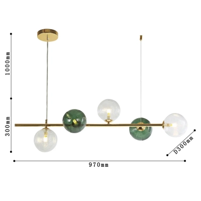 Подвесная люстра Infilato 4035-5P, 5*G9LED*5W. ТМ F-Promo
