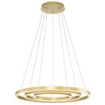 Citilux Дуэт CL719682 LED Люстра подвесная с пультом Золото