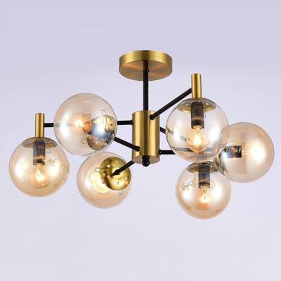 Citilux Шарлиз CL143163 Люстра на штанге Бронза